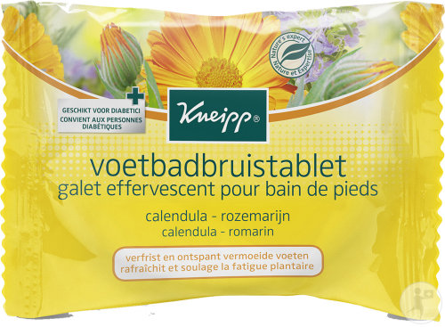 Kneipp Fuß-Sprudelbad Tablette Calendula Und Rosmarin 80g