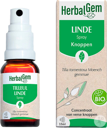 Konzentrierte Muttermazerate Lindenblüte Bio Spray 15ml