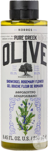 Korres Pure Greek Olive Duschgel Rosmarinblüte Flasche 250ml