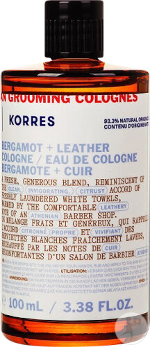 Korres KH Eau Cologne Bergamotte + Leder 100ml