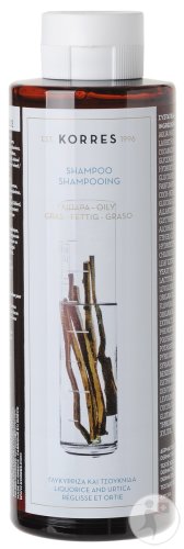 Korres Liquorice And Urtica Shampoo Brennnessel Und Süßholzextrakte Flakon 250ml
