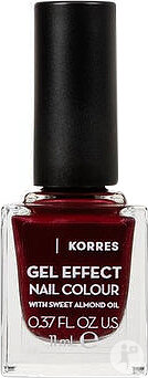 Korres Nail Colour Gel Effect Nagellack 55 Pomegranate 11ml