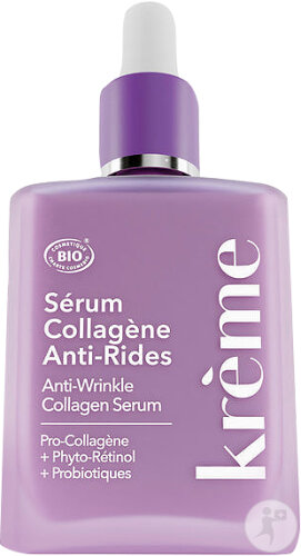 Krème Anti-Falten Kollagenserum Bio Pipettenflasche 30ml