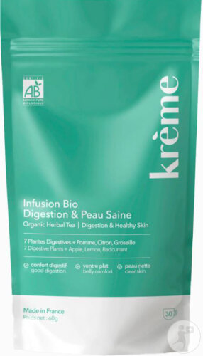 Krème Bio-Kräutertee Verdauung & Gesunde Haut 60g