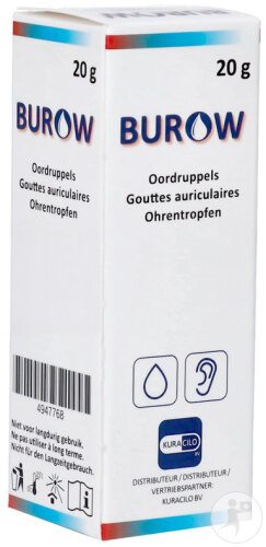 Kuracilo Burow Ohrentropfen 20g