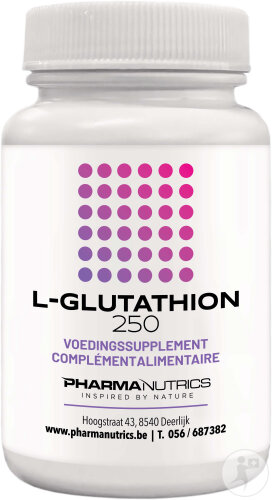 Pharmanutrics L-Glutathion 250 Nahrungsergänzungsmittel 60 Kapseln