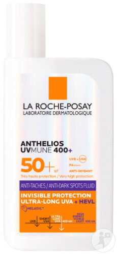 La Roche-Posay Anthelios UVMune 400 Anti-Pigmentflecken Unsichtbares Fluid SPF50+ Flasche 50ml