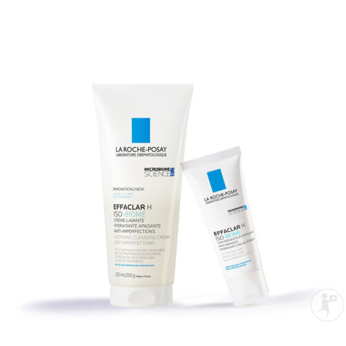 La Roche-Posay Effaclar H Iso-Biome Feuchtigkeitsspendende Beruhigende Reinigungsceme 200ml-5