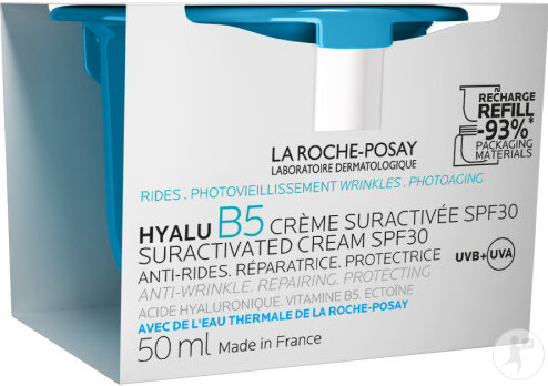 La Roche-Posay Hyalu B5 Hochaktive Anti-Falten Reparierende/Schützende Creme SPF30 Nachfüllpack 50ml
