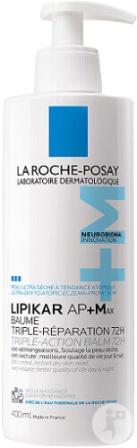 La Roche-Posay Lipikar AP+Max Triple-Reparatur-Balsam 72H Pumpflasche 400ml