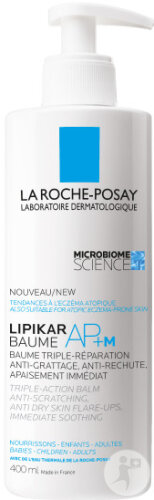 La Roche-Posay Lipikar Balsam AP+M Körperbalsam Für Zu Neurodermitis Neigende Haut Pumpflasche 400ml
