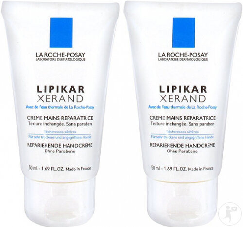 La Roche-Posay Lipikar Xerand Reparierende Handcreme 2x50ml