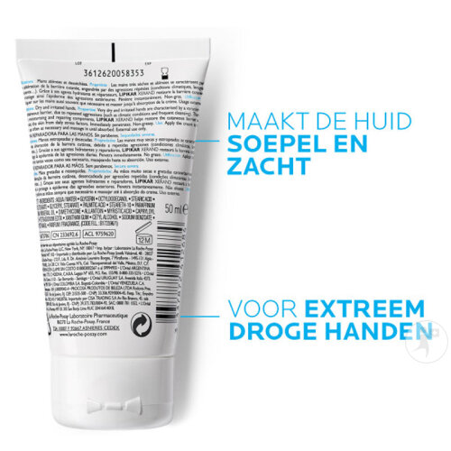 La Roche-Posay Lipikar Xerand Reparierende Handcreme 50ml-5