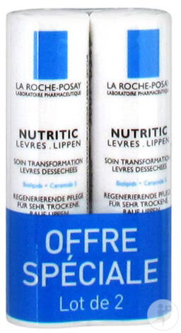 La Roche-Posay Nutritic Für Sehr Trockene Lippen 2x4,7ml