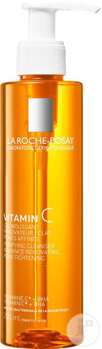 La Roche-Posay Reines Vitamin C Erneuerndes Schäumendes Gel Verfeinerte Poren Pumpflasche 200ml