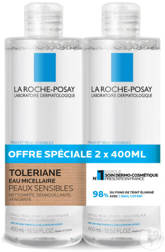 La Roche-Posay Toleriane Eau Micellaire Empfindliche Haut 2x400ml
