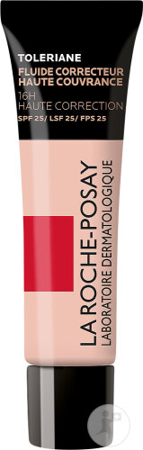 La Roche-Posay Toleriane Korrigierendes Fluid Hohe Deckkraft 16h LSF25 Farbton N10.5 Tube 30ml