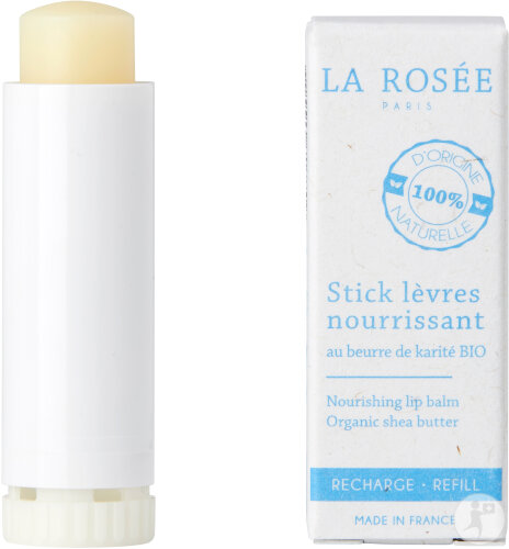La Rosée Nachfüllbarer Lippenpflegestift Bio-Sheabutter 4,5g