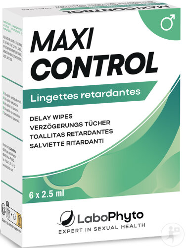 Labophyto Maxi Control Hinauszögerungs-Feuchttücher 6 Stück