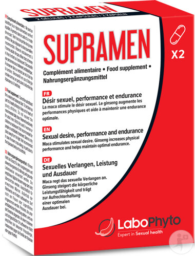 Labophyto Supramen Schnelles Sexuelles Stimulans 2 Kapseln