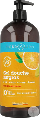 Laboratoire Marque Verte Dermasens 3In1 Rückfettendes Duschgel Zitrusfrüchte 1l