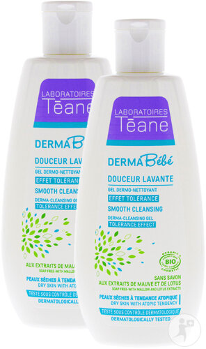 Laboratoires Téane DermaBébé Douceur Lavante Reinigungsgel Bio 250ml Promo Pack
