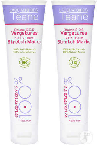 Laboratoires Téane Mom Balsam S.O.S Repair Dehnungsstreifen Bio Tube 100ml Promo Pack