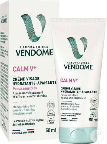 Laboratoires Vendôme Calmv+ Beruhigende Feuchtigkeitsspendende Gesichtscreme 50ml