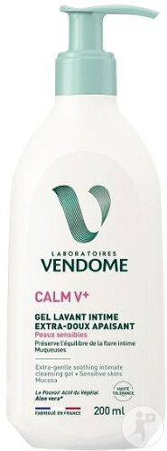 Laboratoires Vendôme Calmv+ Extra Mildes Beruhigendes Intimwaschgel 200ml