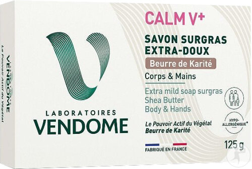 Laboratoires Vendôme Calmv+ Surgras-Seife Extra-Mild Karité 125g