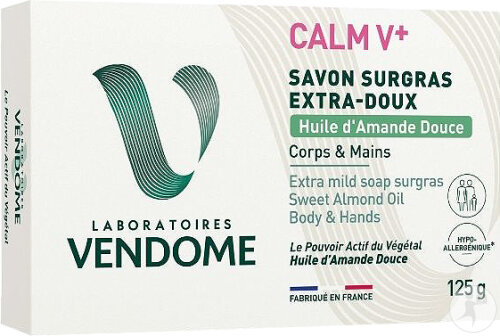 Laboratoires Vendôme Calmv+ Surgras Seife Extra-Mild Mandel 125g