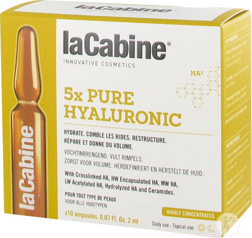 LaCabine 5x Hyaluronic Pur Ampullen 10x2ml