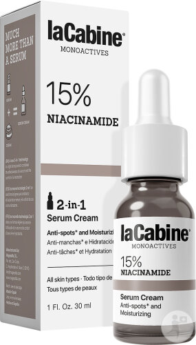 LaCabine Monoactives 15% Niacinamide Serum-Creme Tropfflasche 30ml