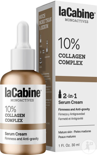 LaCabine Monoactives 10% Collagen Komplex 2in1 Serum Creme Reife Haut 30ml