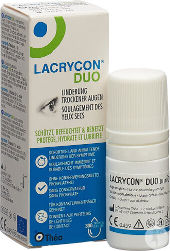Lacrycon Duo Augentropfen Flakon 10ml