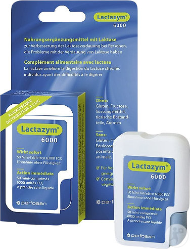 Lactazym 6000 Mini Tabletten 50 Stück 