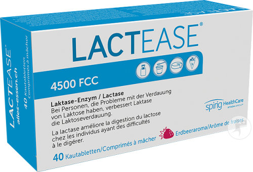 Lactease 4500 FCC Kautabletten 40 Stück 