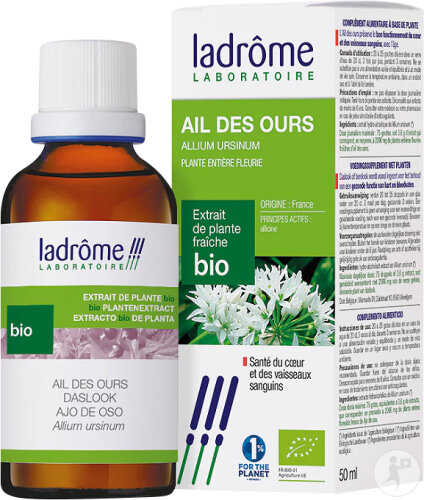 Ladrôme Bärlauch-Extrakt Bio Flasche 50ml
