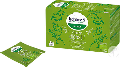 Ladrôme Verdauungsfördernder Komfort Bio Kräutertee 20 Beutel