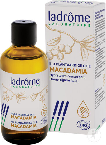 Ladrôme Macadamia Bio-Pflanzenöl Flasche 100ml