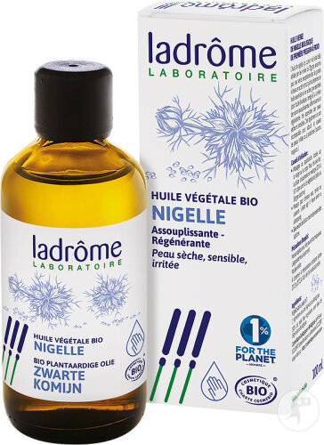 Ladrôme Echter Schwarzkümmel Bio-Pflanzenöl Flasche 100ml
