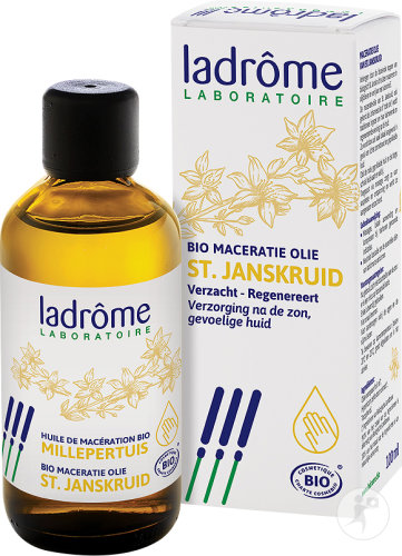 Ladrôme Johanniskraut Mazerationsöl Bio Gerötete Oder Geschädigte Haut Flasche 100ml