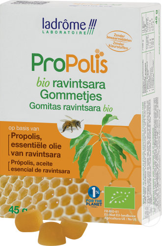Ladrôme Gummis Propolis Und Ravintsara Bio 45g