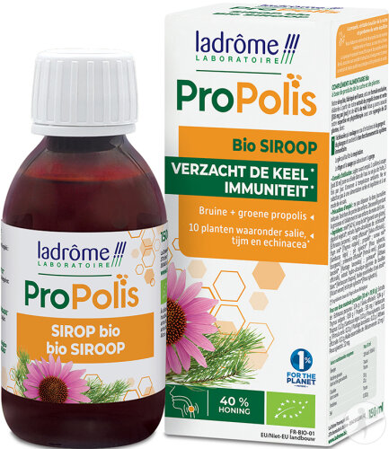 Ladrôme Propolis Syrup Zuckerfrei Bio 150ml