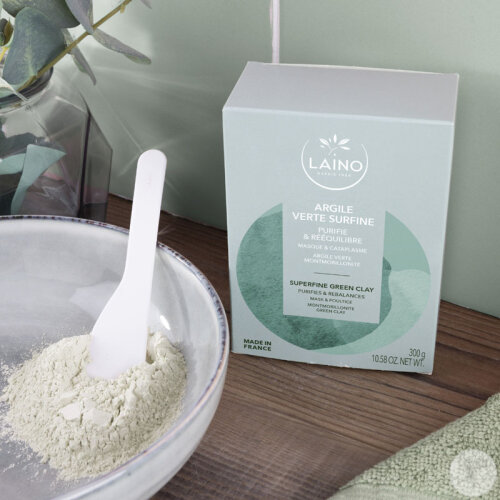 Laino Grüne Tonpaste - 350 G, Für Mischhaut Bis Fettige Haut