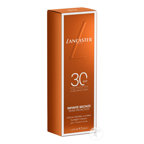 Lancaster Infinite Face Bronzer Getönte Creme SPF30 Light Tube 50ml-2