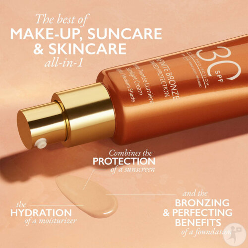 Lancaster Infinite Face Bronzer Getönte Creme SPF30 Light Tube 50ml-4