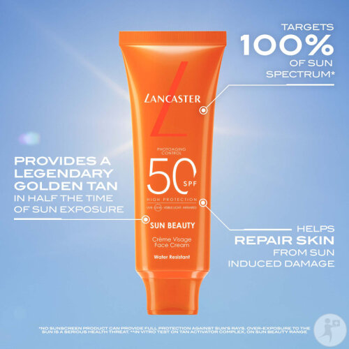 Lancaster Sun Beauty Gesichtscreme SPF30 Tube 50ml-7