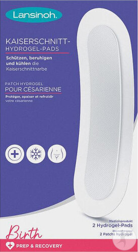 Lansinoh Kaiserschnitt-Hydrogel-Pads 2 Stück