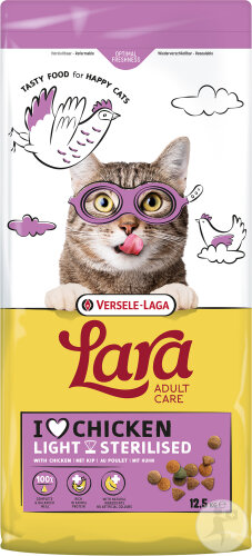 Lara Adult Care Light Sterilised Katzen Mit Huhn 12,5kg